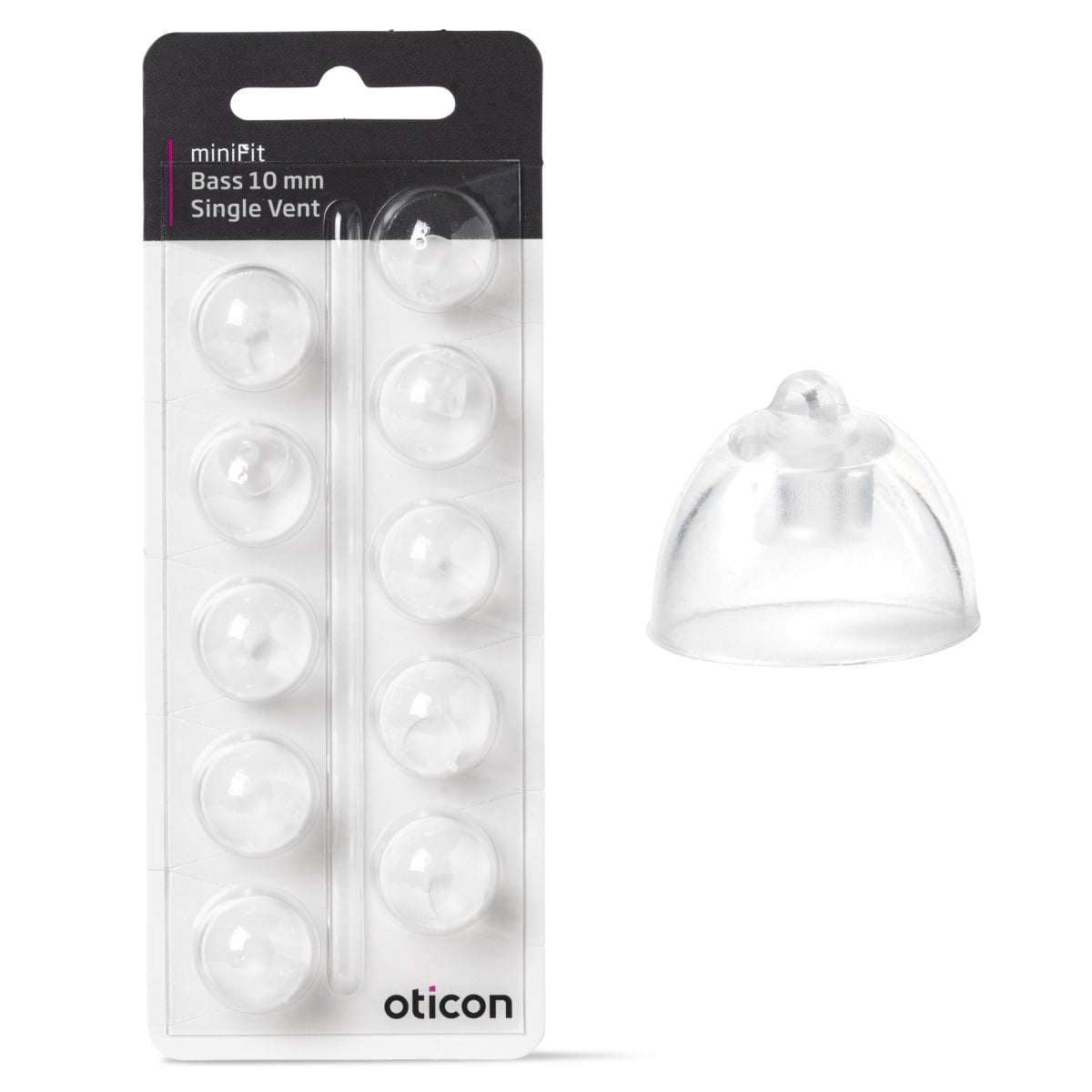 Oticon miniFit Bass-Dôme single vent – Image 3